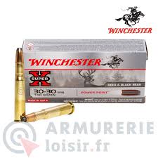 30-30 WINCHESTER MUNITIONS Power point 9.7Gr WINCHESTER