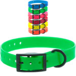 COLLIER CANIHUNT XTREME Polyuréthane 2.5 x 0.25 x 65 cm Boucle Double VERT