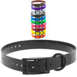 COLLIER CANIHUNT XTREME Polyuréthane 2.5 x 0.25 x 65 cm Boucle Double NOIR