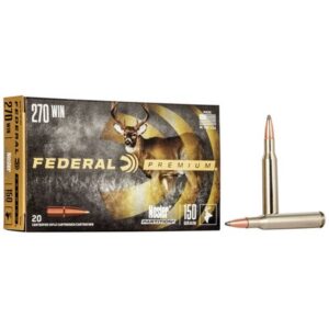 BALLES FEDERAL VITAL-SHOK PARTITION 270 WIN 150GR 9.7G