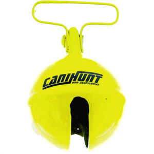 GRELOT 3 JAUNE PASSANT COLLIER DE 25 mm CANIHUNT