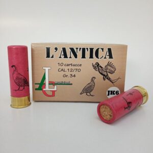 CARTOUCHE ALG L ANTICA CAL12/70 PLOMB 7 34G   BG