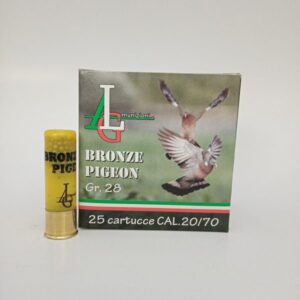 CARTOUCHES ALG BRONZE PIGEON CAL 20/70 28GR PB 5.5 BIOR