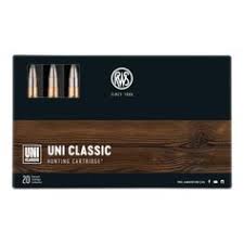 BALLES RWS UNI CLASSIC CAL. .300 WIN MAGNUM 180GR 11.7G