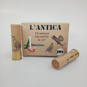 CARTOUCHE ALG L ANTICA CAL 20/70 PLOMB DE 7   27G   BG