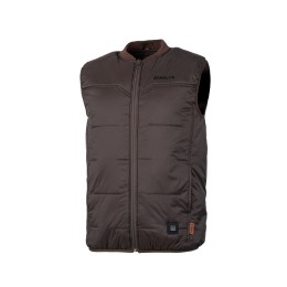 GILLET CHAUFFANT MARRON AVEC BATTERIE SOMLYS