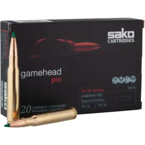 BALLE SAKO GAMEHEAD PRO CAL 30-06 / 165GR