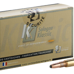 Balles à percussion centrale Sologne 30-06 SUBSONIQUE 220 Grains 14.3 G