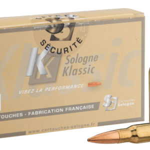 Balles à percussion centrale Sologne Cal. 308 Win SUBSONIQUE 168 Grains 10.9G