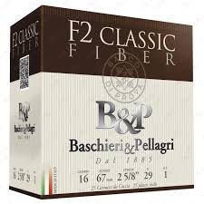 CARTOUCHES B&P F2 CLASSIC FIBBER CAL 16/67 29 GR