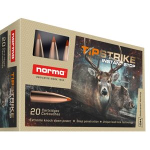 balles NORMA TIPSTRIKE CAL. .280 REM 160GR 10.4G BTE