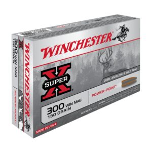 Balles WINCHESTER POWER POINT CAL. .300 WIN MAG 150 GR