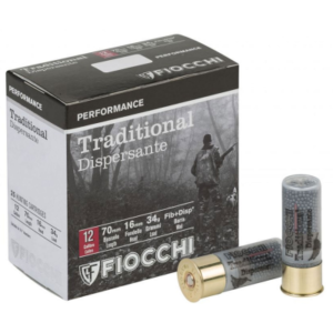 CARTOUCHES FIOCCHI TRADITIONAL PERFORMANCE CAL 12/70 34 GR Ø 11