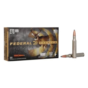 BALLES FEDERAL PREMIUM NOSLER PARTITION CAL 270WIN 150GR