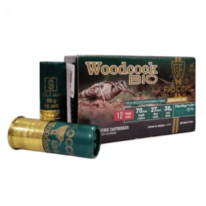 CARTOUCHE FIOCCHI WOODCOCK BIO CAL 12/70 38GR