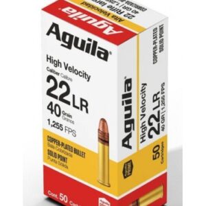 BALLES 22 LR AGUILA HIGH VELOCITY 40GR