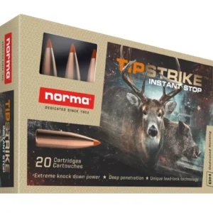 BALLES NORMA TIPSTRIKE CAL. .308 WIN 170GRAIN 11 G