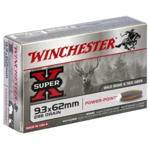 BALLES WINCHESTER POWER POINT CAL. 93X62 286GR 18.5G