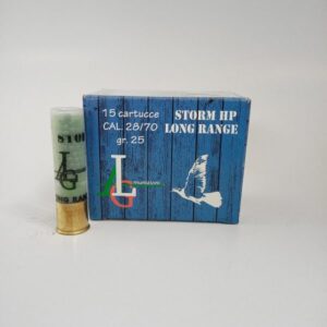 CARTOUCHE ALG STORM HP LONG RANGE CAL 28/70 25 GR