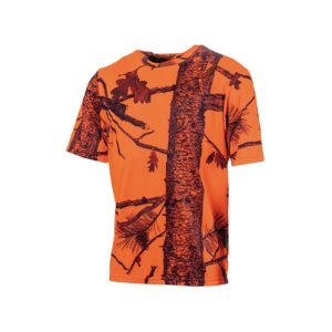 TEE SHIRT CAMO ORANGE FIRE treeland