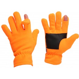 gants polaire orange treeland