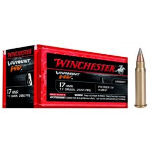 BALLE  WINCHESTER VARMINT HV CAL. .17 HMR V-MAX