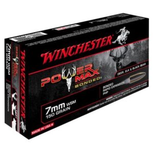 BALLES WINCHESTER POWER MAX BONDED CAL. 7 MM WSM 150 gr