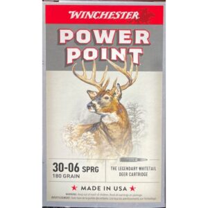 BALLE WINCHESTER POWER POINT CAL. .30-06 180GR 11.6G