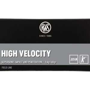 BALLES RWS FIELD LINE HIGH VELOCITY CAL. .22 LR BR