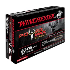 BALLES WINCHESTER POWER MAX BONDED CAL. .30-06 180G