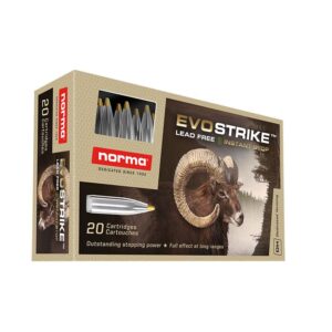 Balles Norma evostrike Cal. 308 13.9gr sans plomb