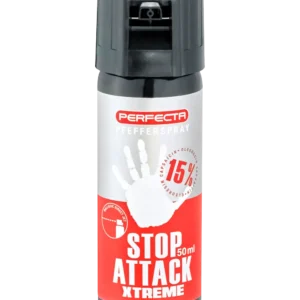 BOMBE GEL STOP ATTACK XTREME POIVRE 50 ML PERFECTA ROUGE