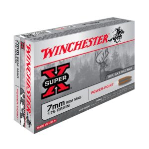 BALLES WINCHESTER POWER POINT CAL. 7 MM REM MAG 175GR