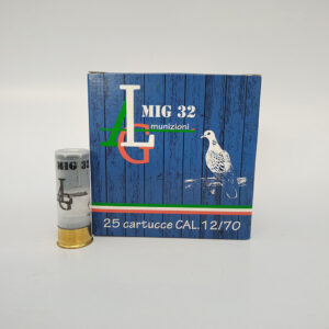 CARTOUCHE ALG MIG 32 TORTORA 12/70 Ø 7.5 BJ