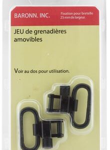 Jeu de grenadières amovibles attache rapide