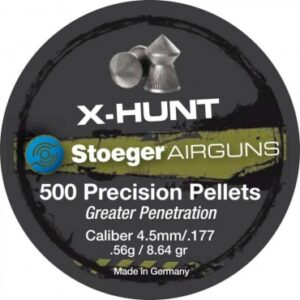 BOITE 500 PLOMB A AIR X-HUNTER 4,5MM-0,56G POINTUE