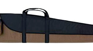 FOURREAU CARABINE AVEC LUNETTE TISSU NOIR/MARRON 1