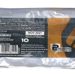 Bille poivre noyaux acier cal 68 x10