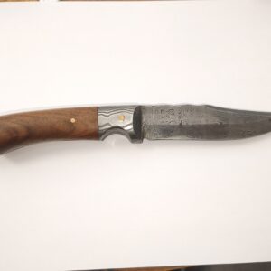 N°1 Couteau de chasse Damas artisanal