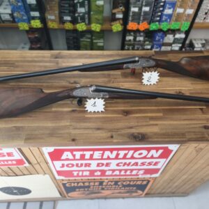Dépôt vente PAIRE Fusil juxtaposé Garbi cal 12/70