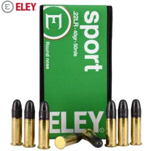 MUNITIONS ELEY CAL 22LR SPORT 40gr