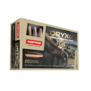 Balles NORMA ORYX CAL. 8X57 JRS 196GR 12.7 G BTE 20