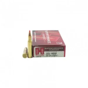 HORNADY SUPERFORMANCE VARMINT CAL. 222 REM 50GR