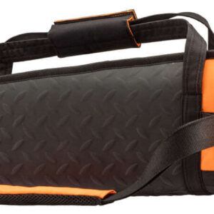 Fourreau orange/noir en cordura pour fusil de chasse 120 cm
